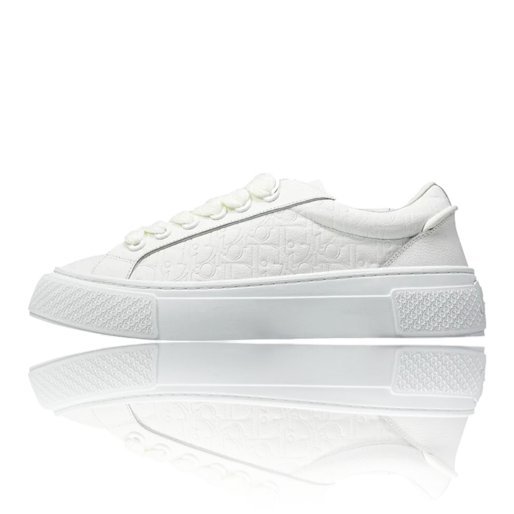 B33 Gravity Leather 'Oblique Triple White'