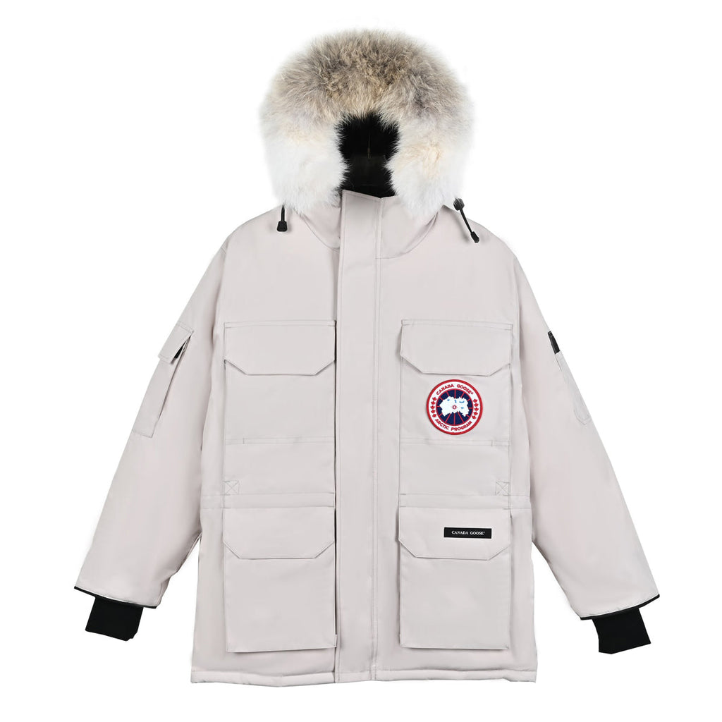 Canada Goose Expedition Down Jacket – Off-White (Women’s)