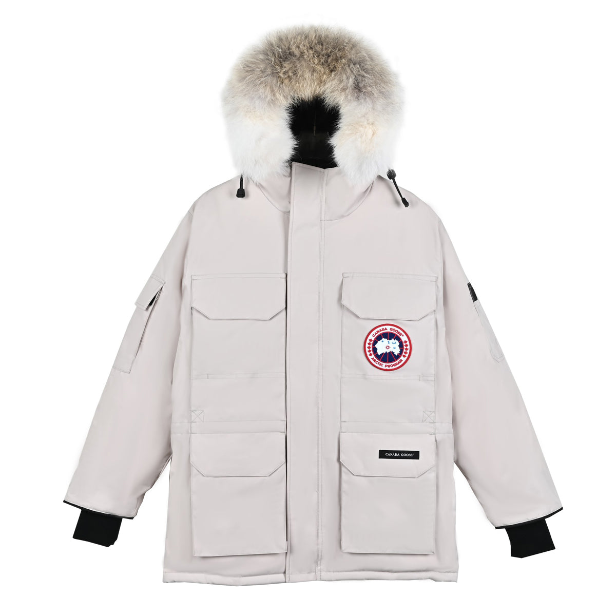 Canada Goose Expedition Down Jacket – Off-White (Women’s)