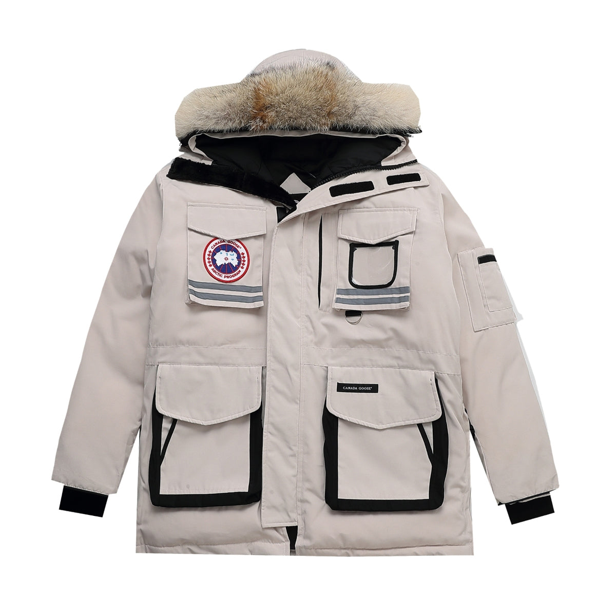 Canada Goose Snow Mantra Down Jacket – Off-White (Women’s)