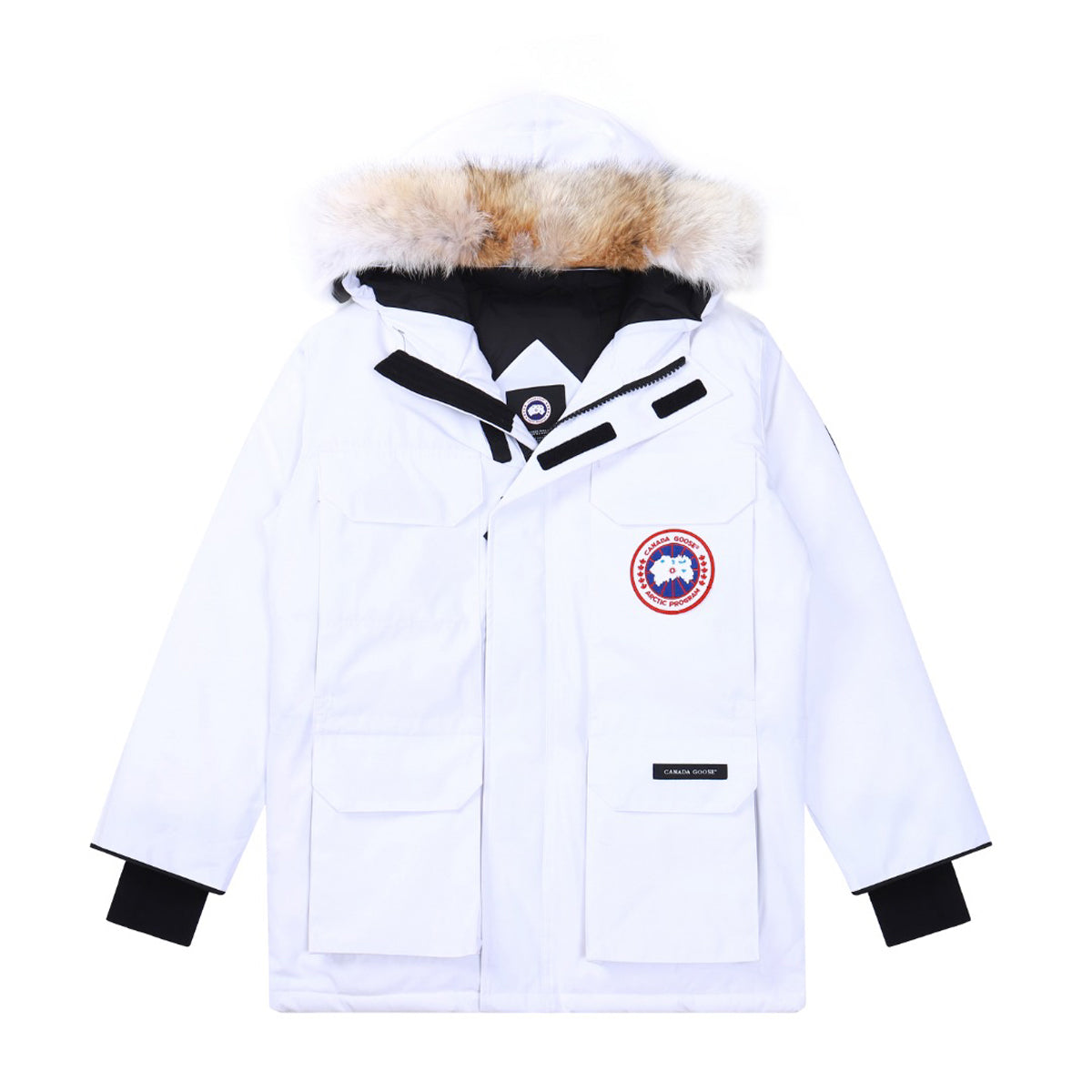 Canada Goose Expedition Down Jacket – White (Women’s)