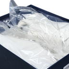 B33 Gravity Leather 'Oblique Triple White'
