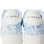 Numeris Digital Camo Low-Top Sneakers - Sky Blue/White