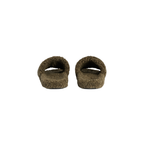 Balenciaga Furry Slide - Olive