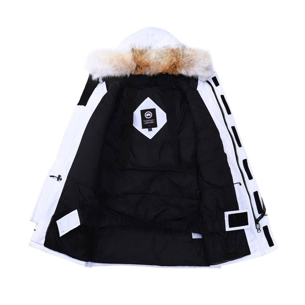 Canada Goose Expedition Down Jacket – White (Women’s)