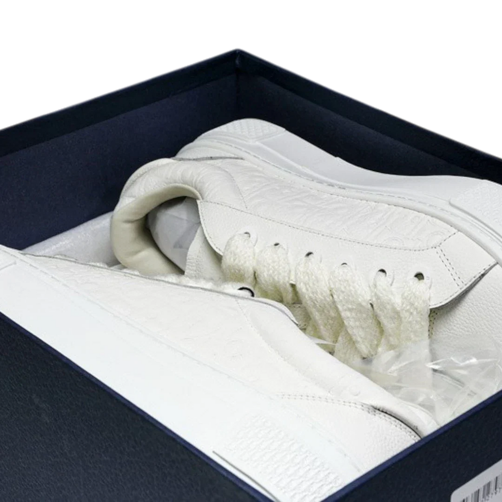 B33 Gravity Leather 'Oblique Triple White'