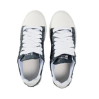 Numeris Washed Denim Low-Top Sneakers - Grey/White