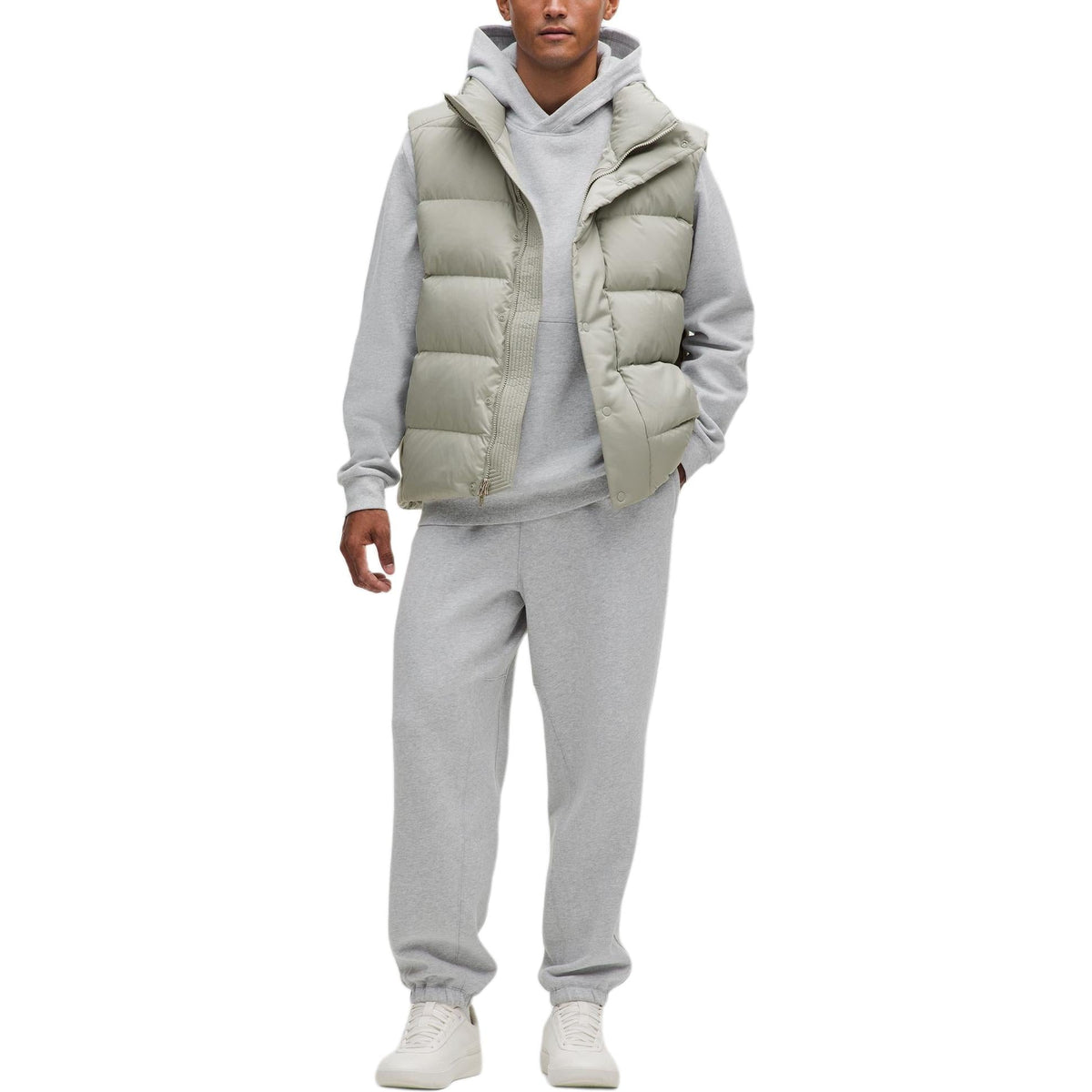 Lululemon Wunder Puff Down Vest Men's - White
