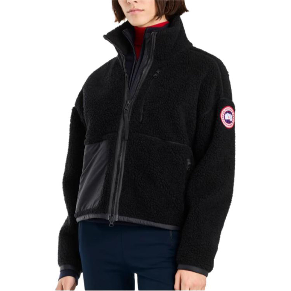 Canada Goose Simcoe Fleece Jacket – Black (Women’s)