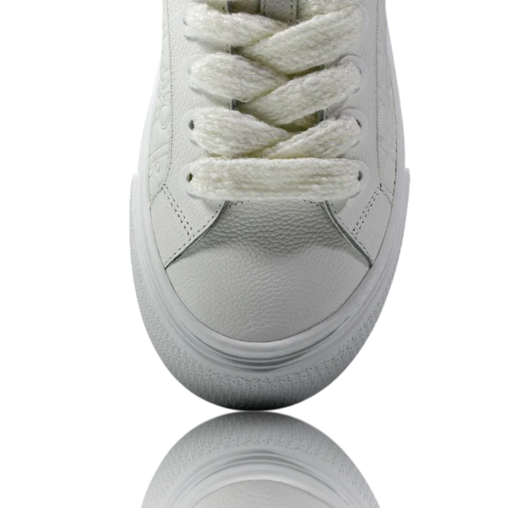 B33 Gravity Leather 'Oblique Triple White'