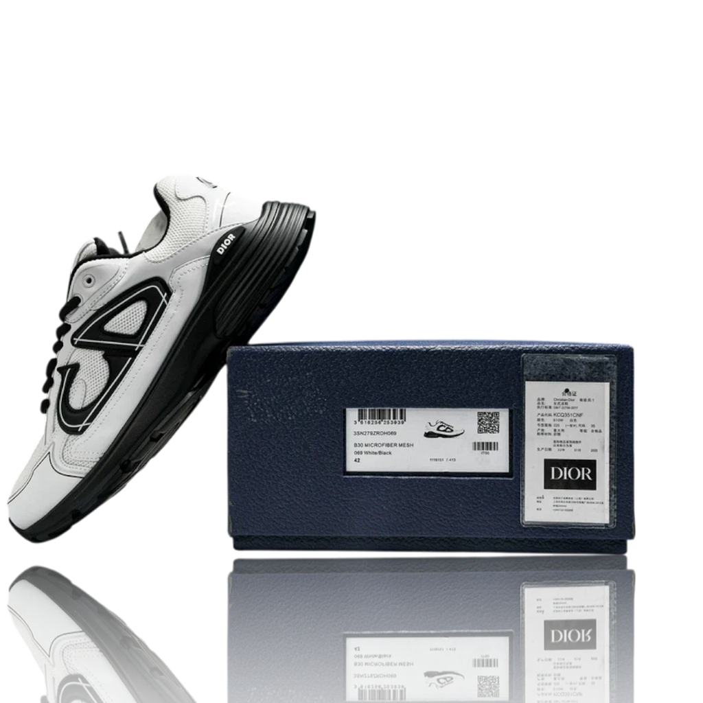 B30 Reflective 'White Black'