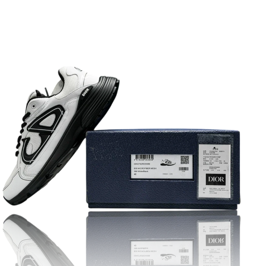 B30 Reflective 'White Black'