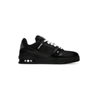 Louis Vuitton LV Trainer Triple Black White Laces