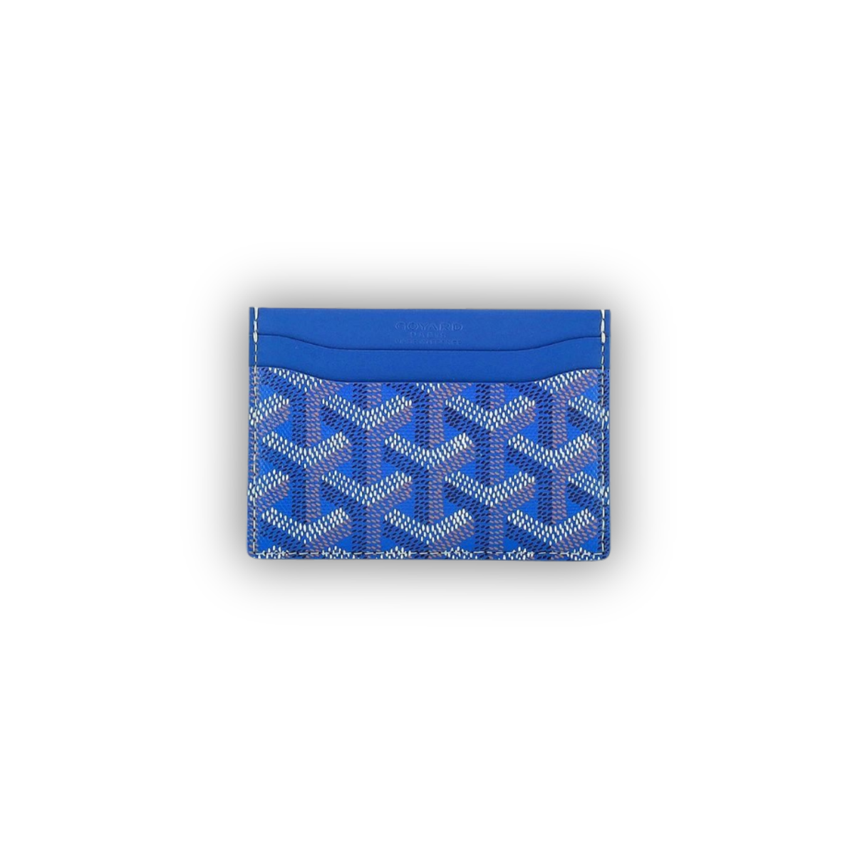 Goyard Saint Sulpice Card Holder royal blue
