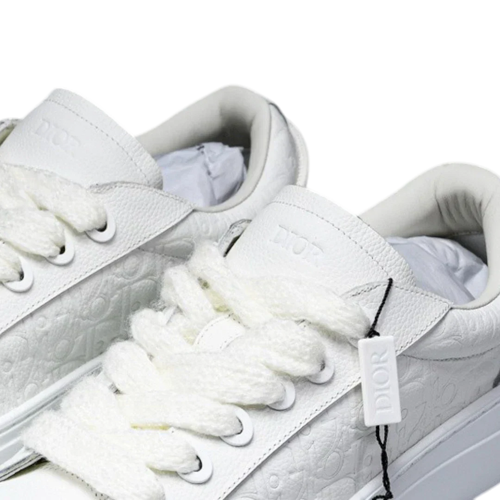 B33 Gravity Leather 'Oblique Triple White'