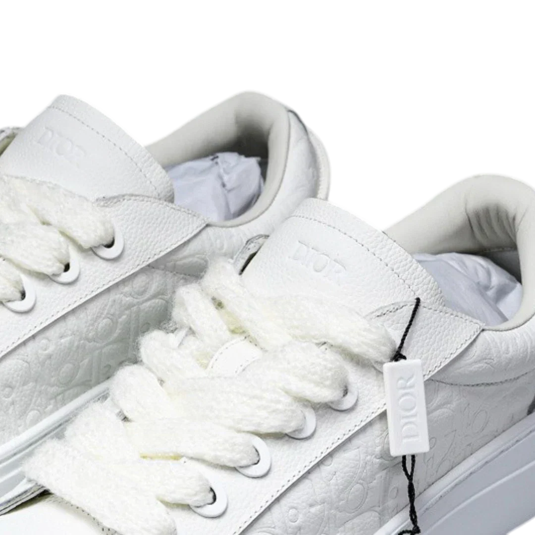 B33 Gravity Leather 'Oblique Triple White'