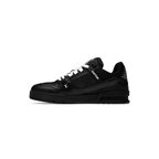 Louis Vuitton LV Trainer Triple Black White Laces