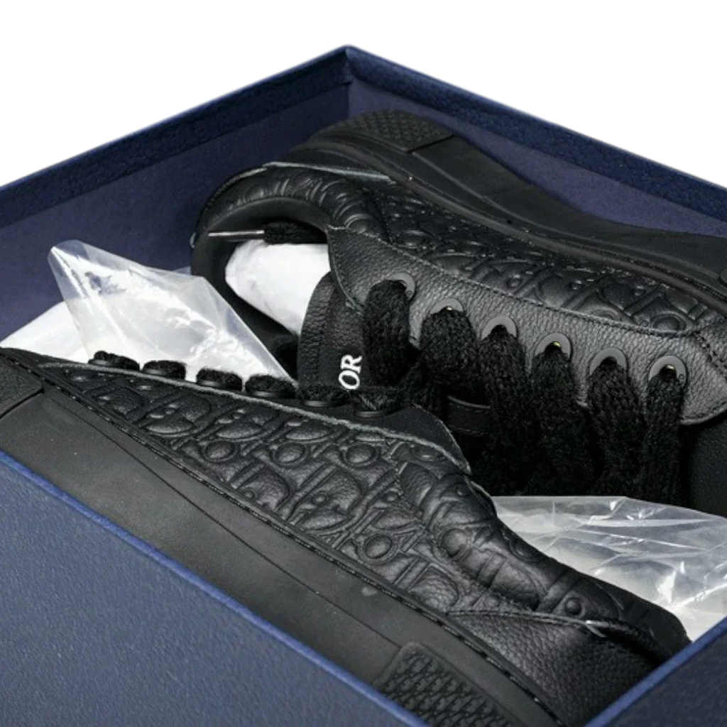 B33 Gravity Leather 'Oblique Triple Black'