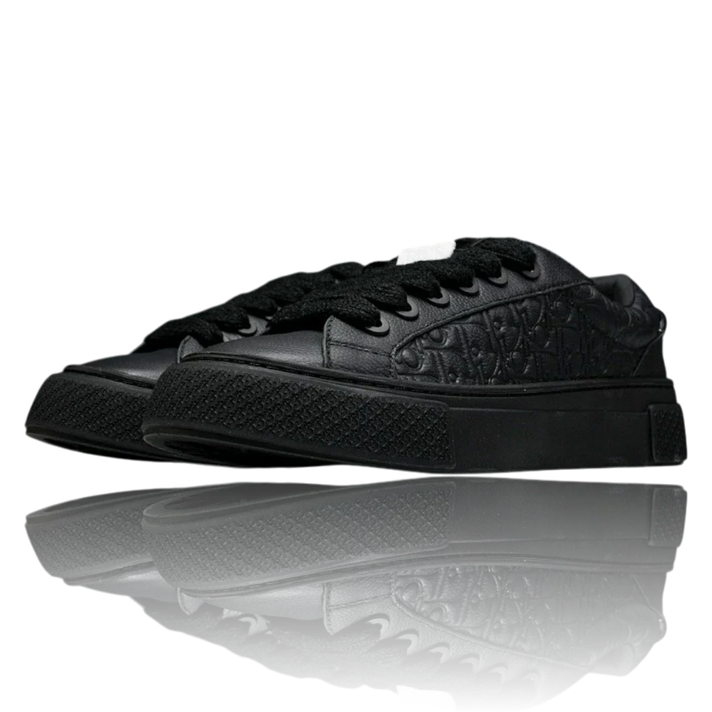 B33 Gravity Leather 'Oblique Triple Black'