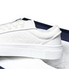 B33 Gravity Leather 'Oblique Triple White'