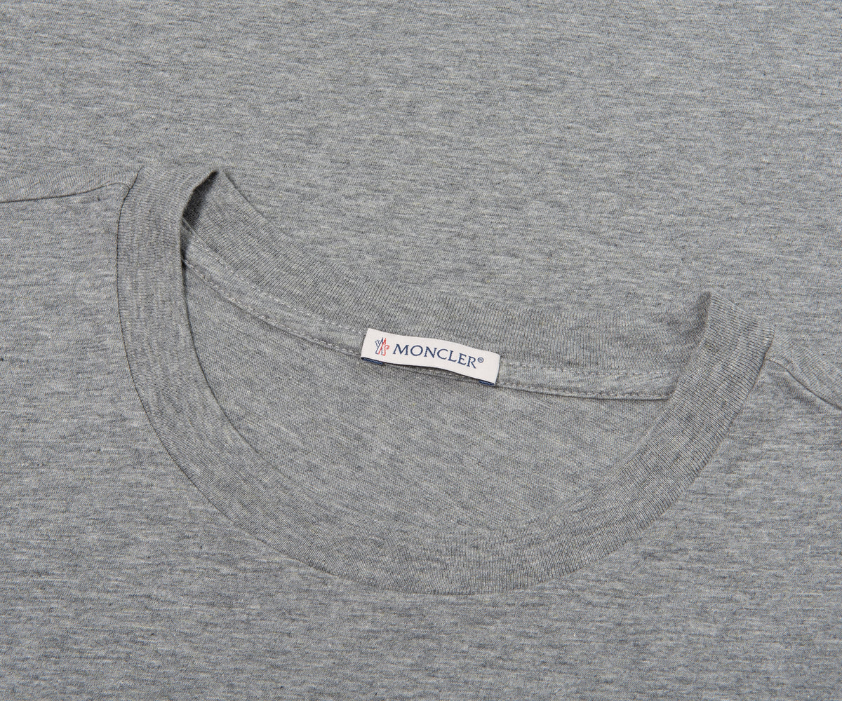 Moncler Grey Classic T-Shirt