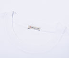 Moncler White Classic T-Shirt