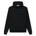 FEAR OF GOD ESSENTIALS BLACK HOODIE (SS22)