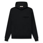 FEAR OF GOD ESSENTIALS BLACK HOODIE (SS22)
