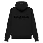 FEAR OF GOD ESSENTIALS BLACK HOODIE (SS22)