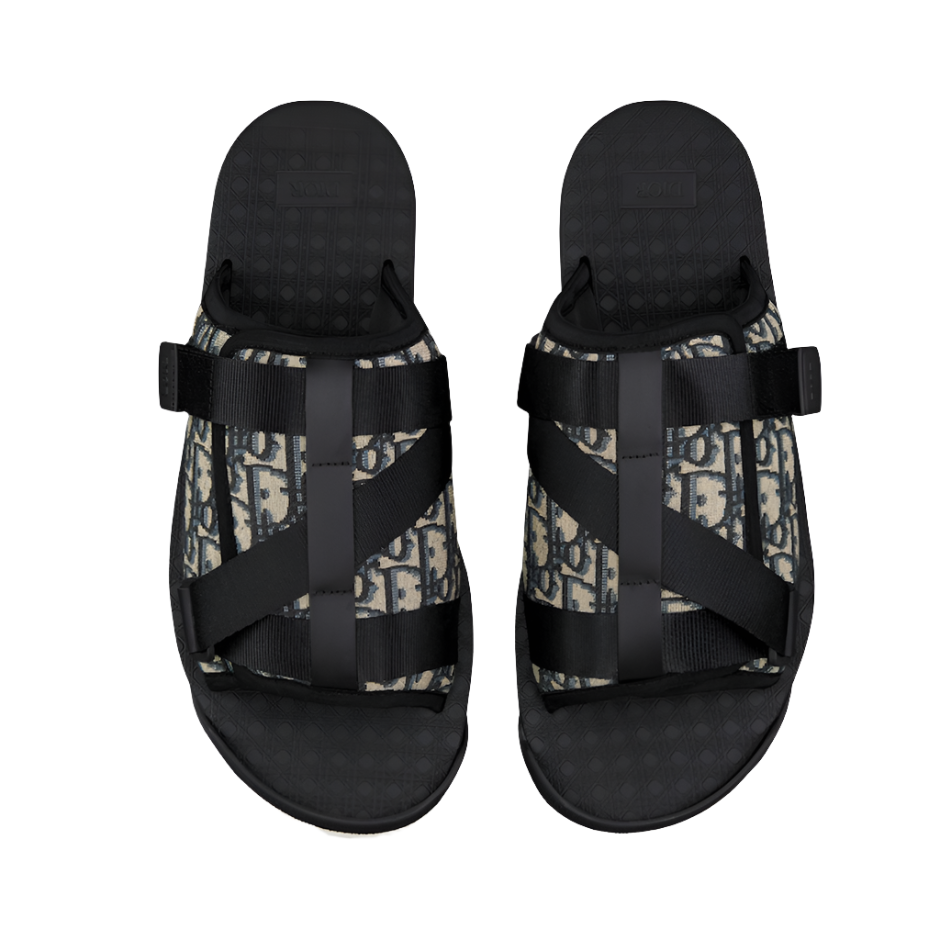 Dior Alpha Beige & Black Sandal