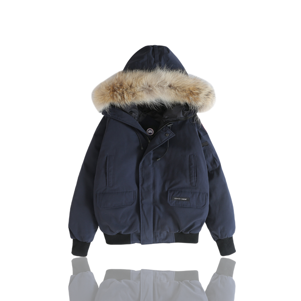 Navy Blue Chilliwack Bomber Jacket