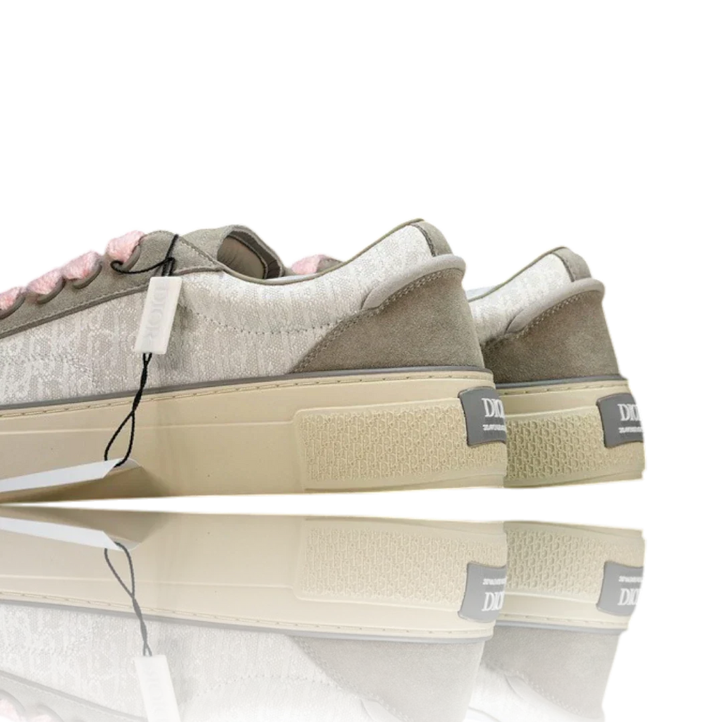 B33 'Grey White Oblique Jacquard'