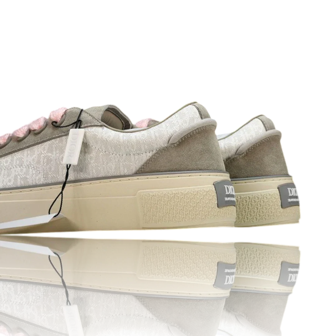 B33 'Grey White Oblique Jacquard'