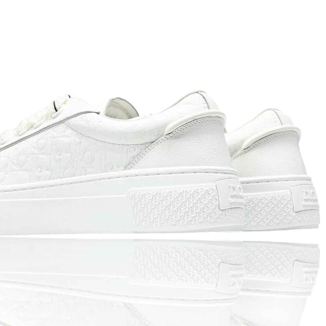 B33 Gravity Leather 'Oblique Triple White'