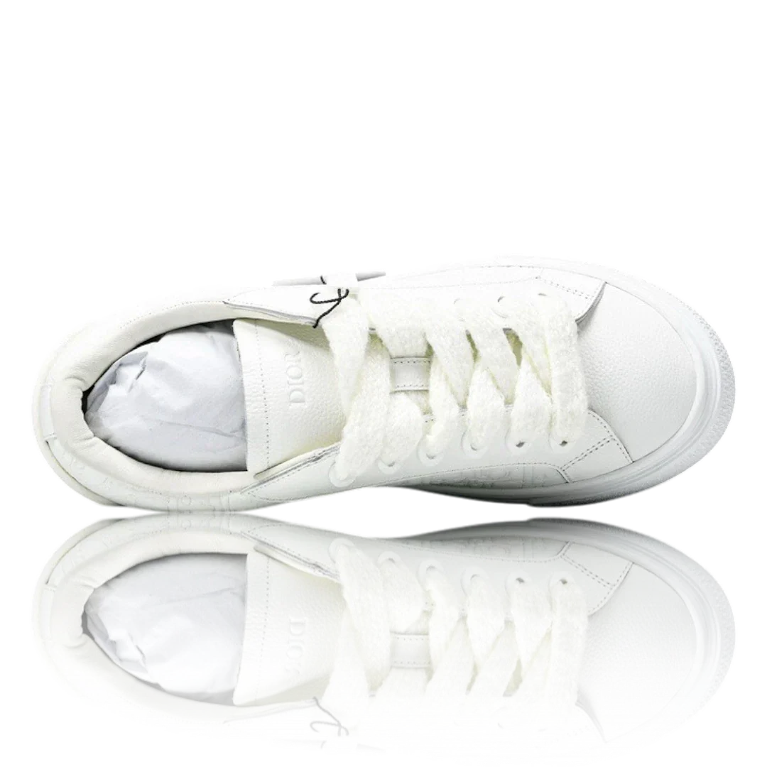 B33 Gravity Leather 'Oblique Triple White'