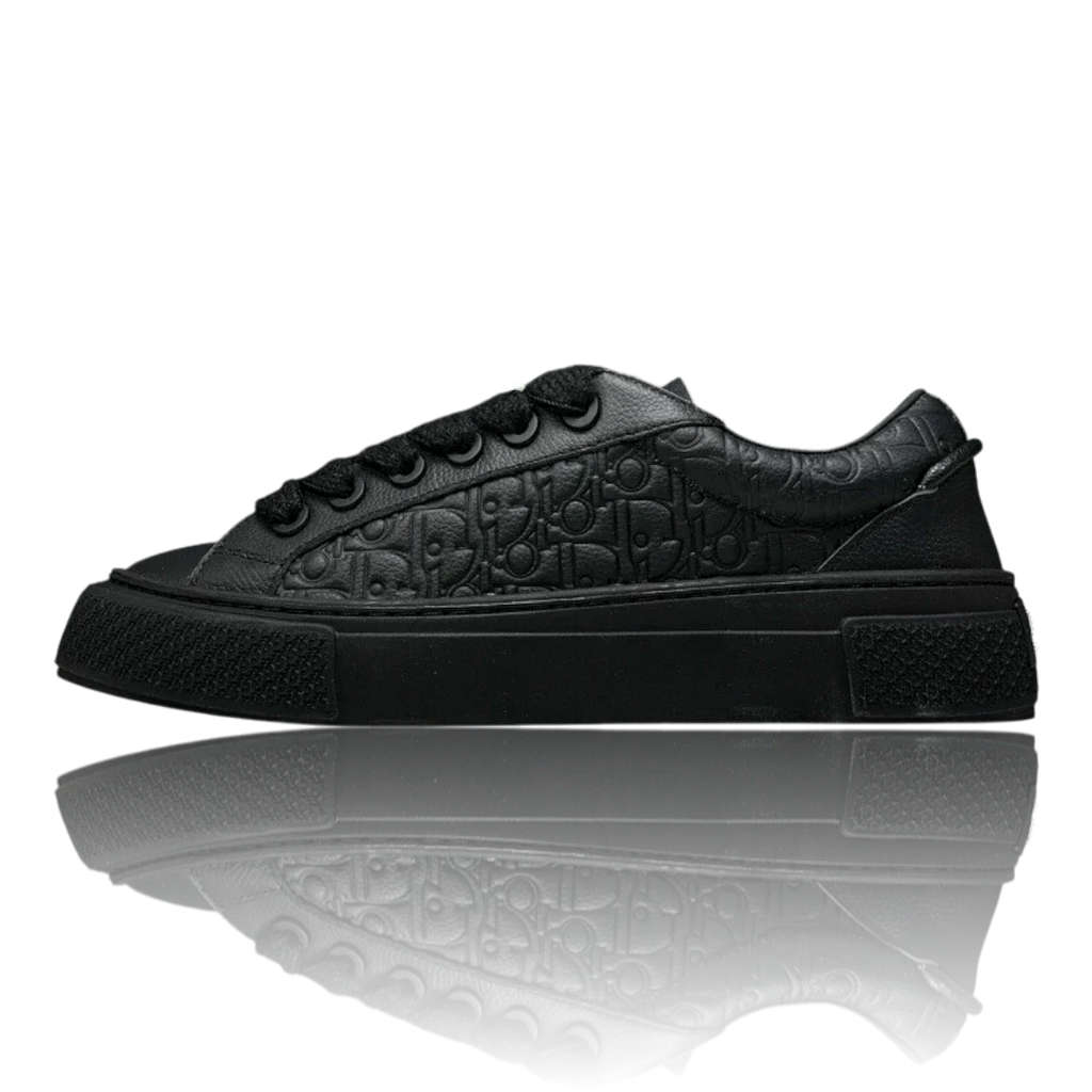 B33 Gravity Leather 'Oblique Triple Black'