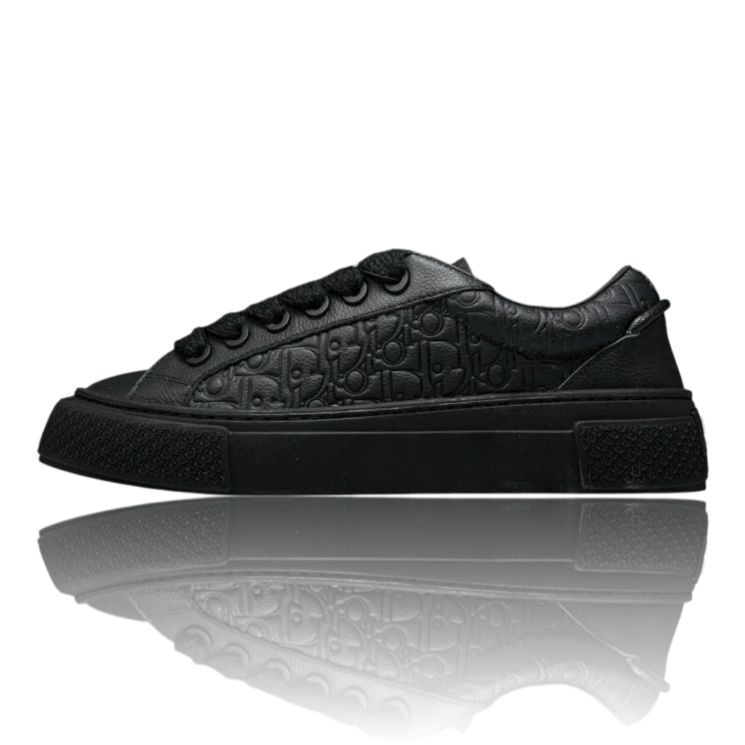 B33 Gravity Leather 'Oblique Triple Black'