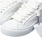 B33 Gravity Leather 'Oblique Triple White'