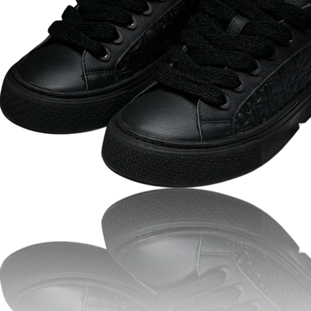B33 Gravity Leather 'Oblique Triple Black'