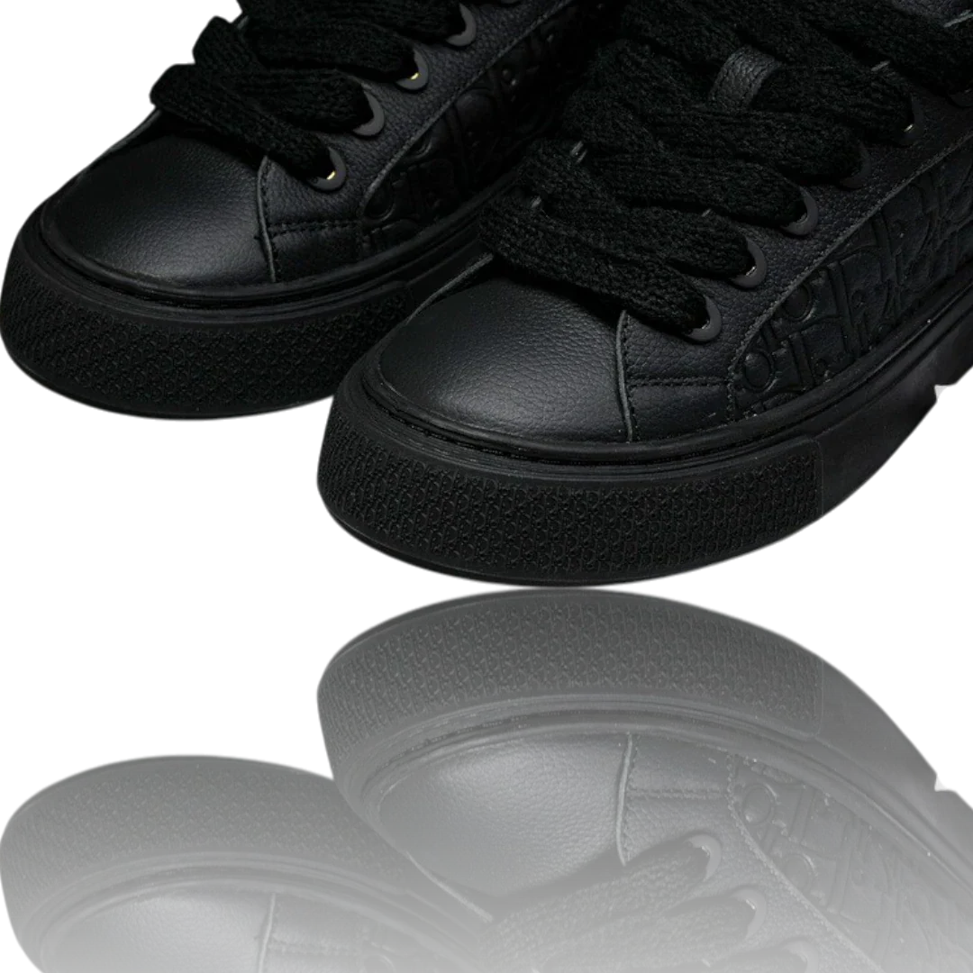B33 Gravity Leather 'Oblique Triple Black'