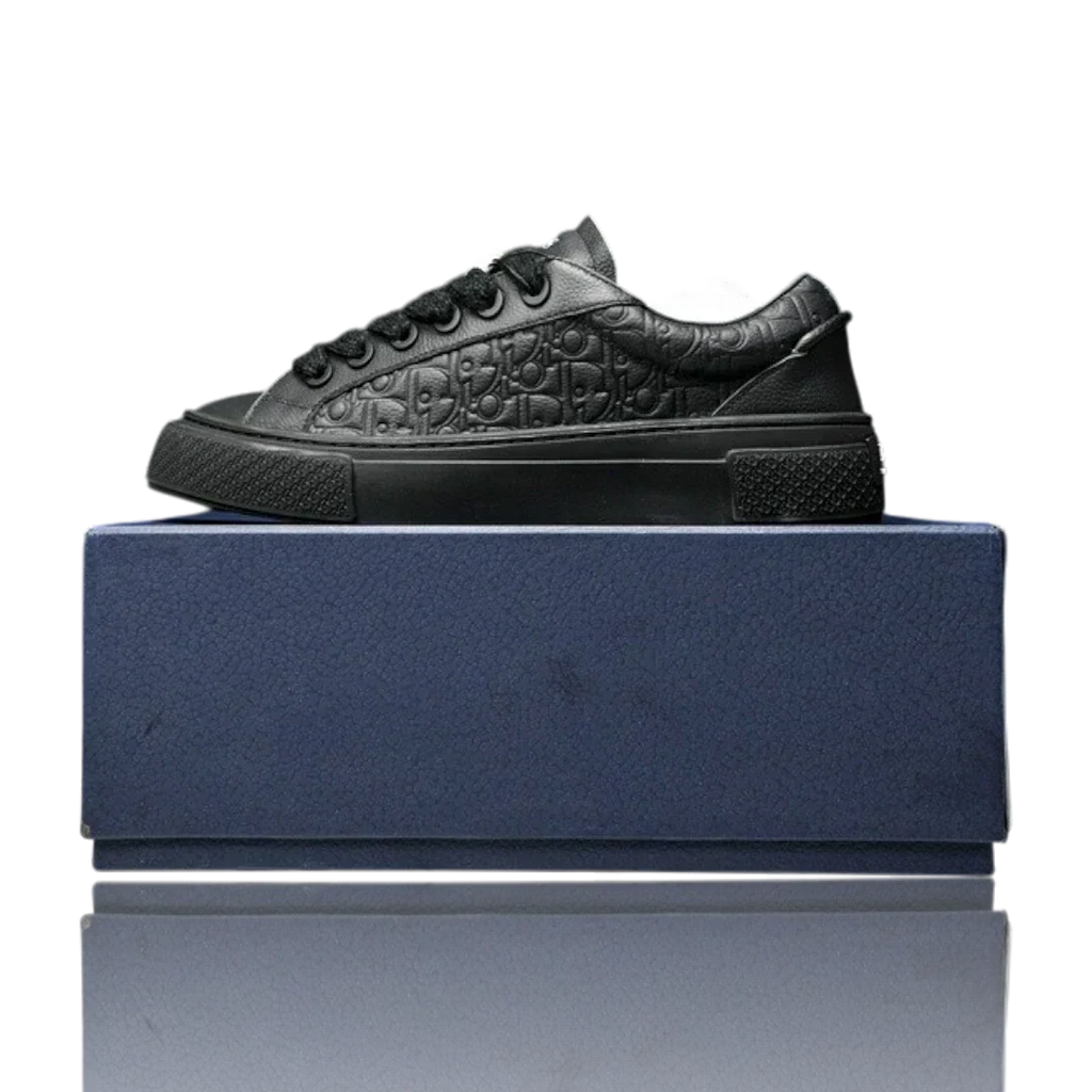 B33 Gravity Leather 'Oblique Triple Black'
