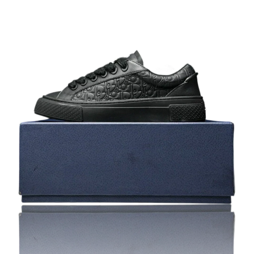 B33 Gravity Leather 'Oblique Triple Black'