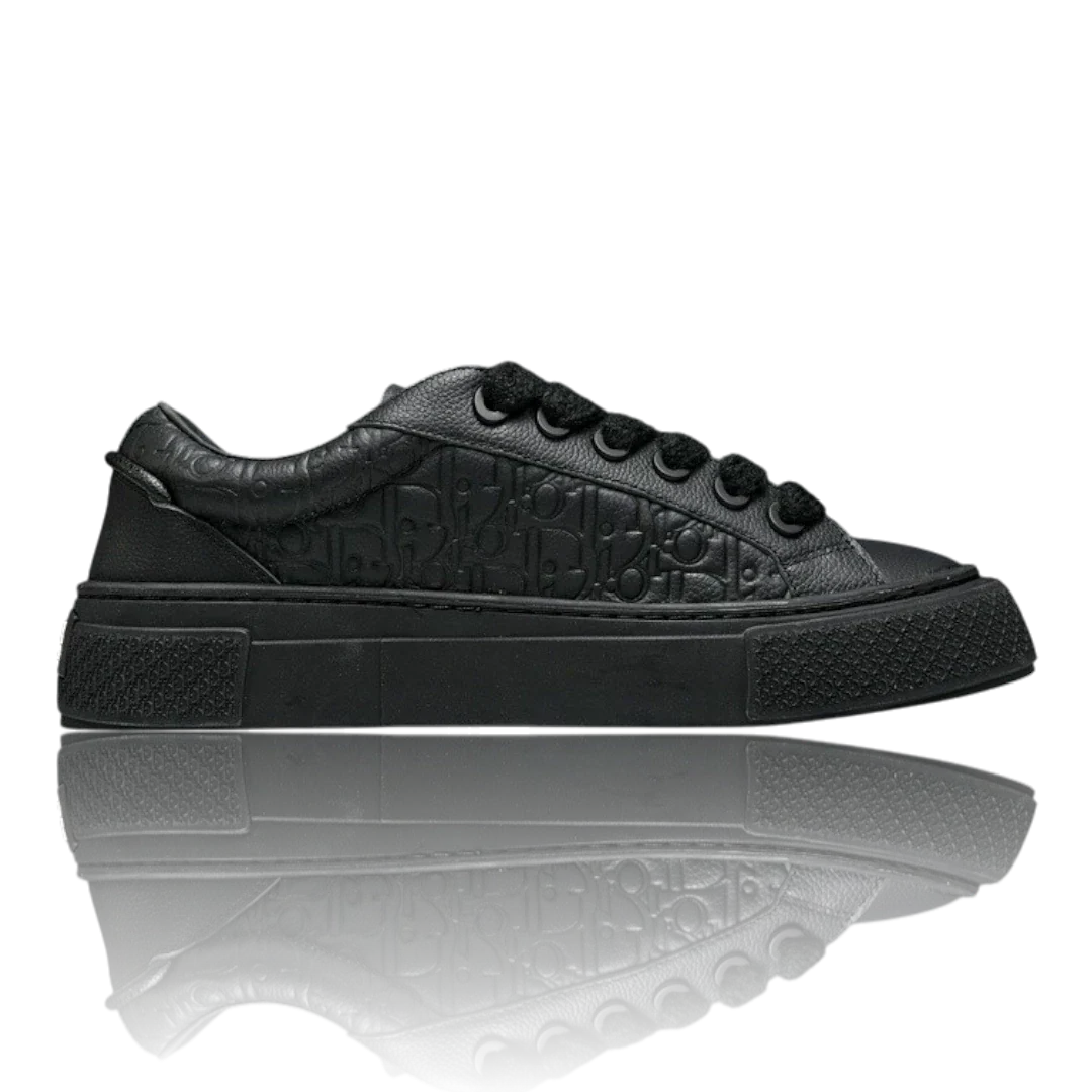 B33 Gravity Leather 'Oblique Triple Black'