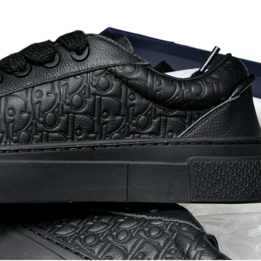 B33 Gravity Leather 'Oblique Triple Black'