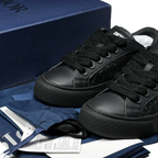 B33 Gravity Leather 'Oblique Triple Black'