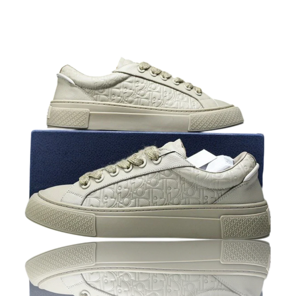 B33 Gravity Leather 'Oblique Triple Beige'