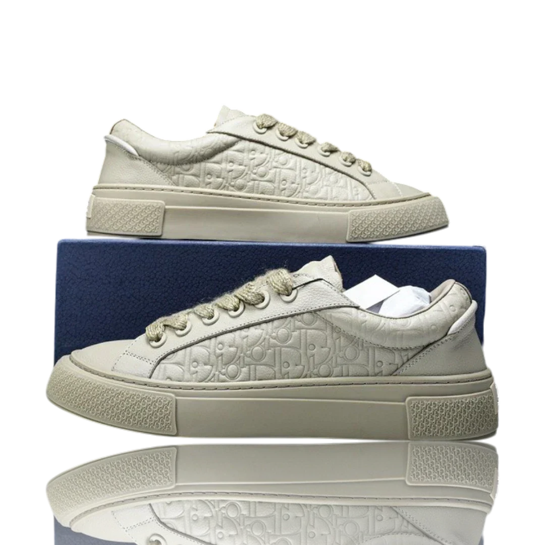 B33 Gravity Leather 'Oblique Triple Beige'