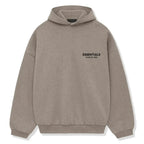 Fear Of God Essentials Fleece Heather Grey Hoodie (FW24)