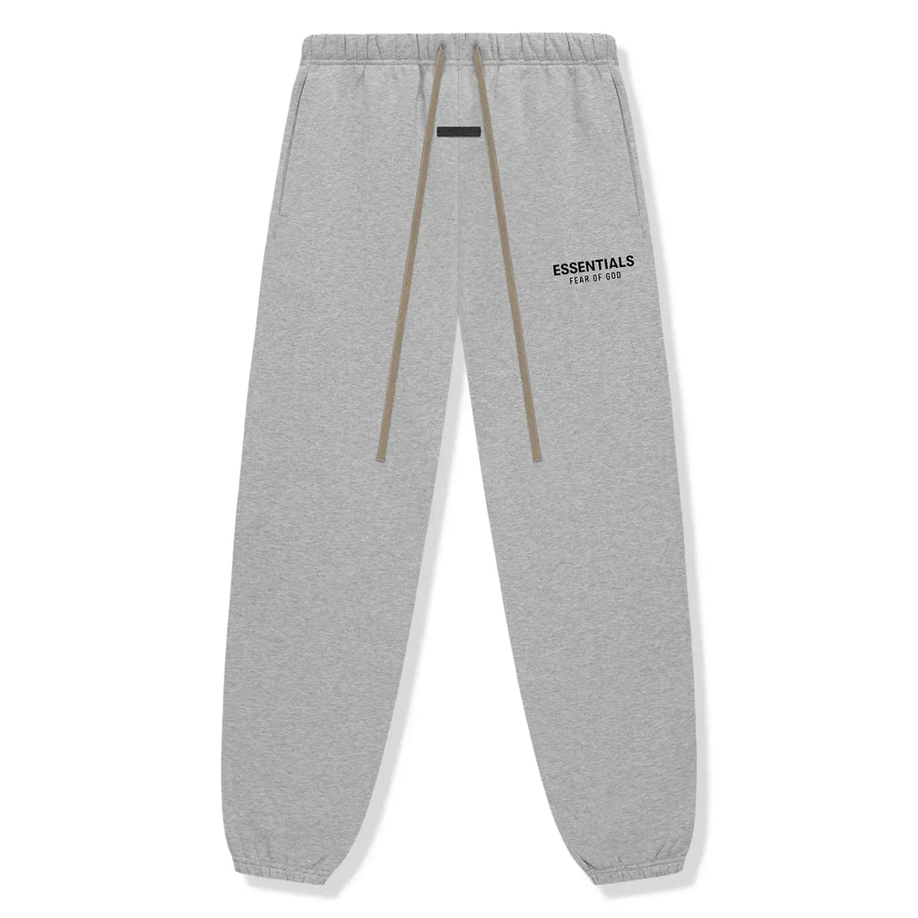 FEAR OF GOD ESSENTIALS LIGHT HEATHER GREY TRACKSUIT (FW24)