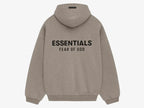 FEAR OF GOD ESSENTIALS HEATHER GREY HOODIE (FW24)
